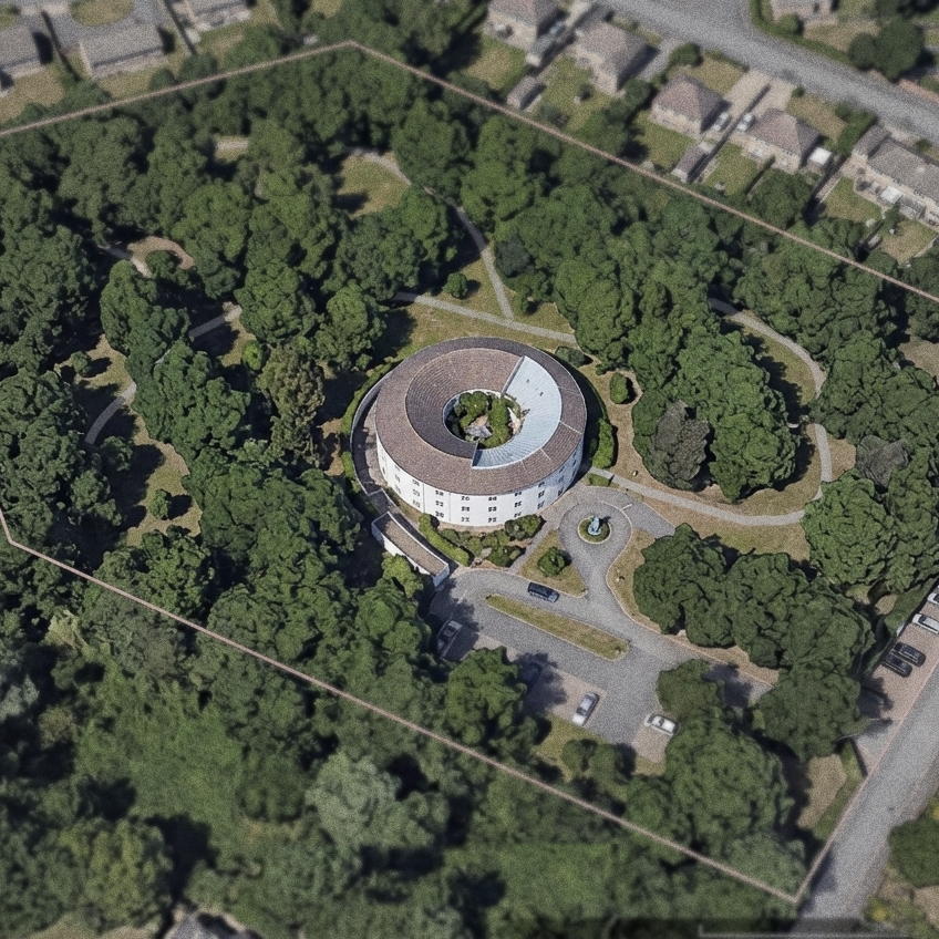 Vue aérienne